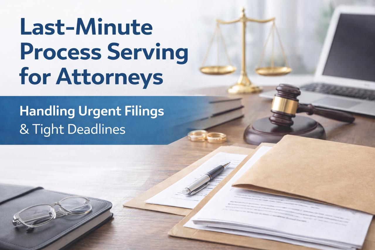 last minute process serving