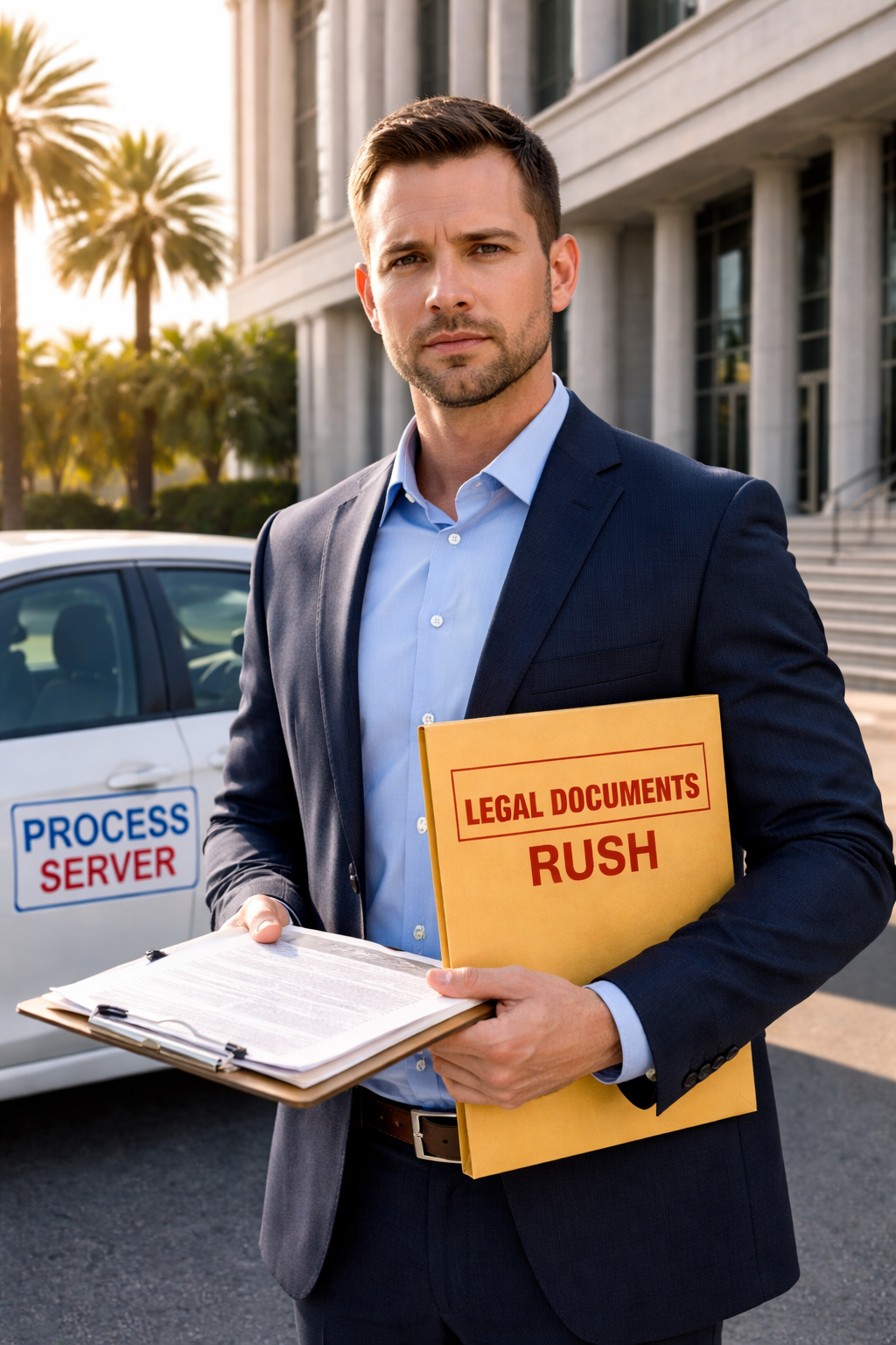 emergency process server Los Angeles